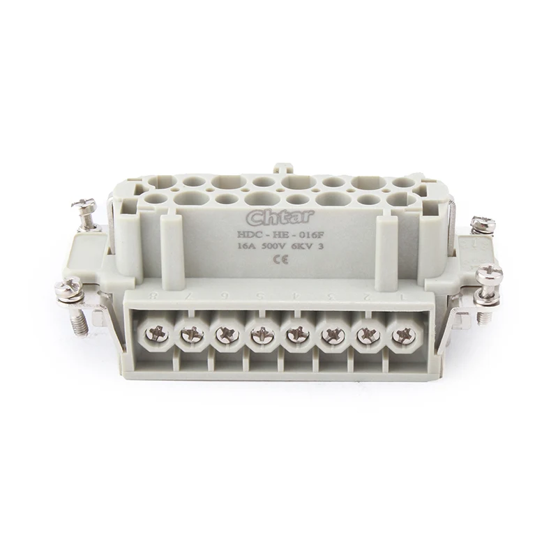 M/F 16 Pimli Ağır Hizmet Konnektörü