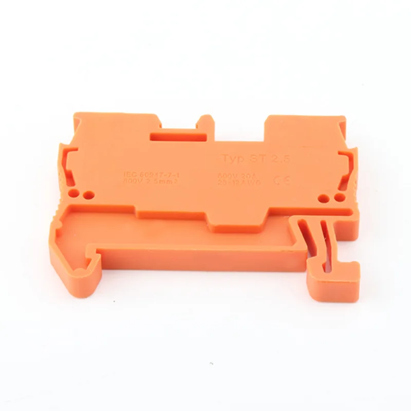 ST 2.5 Yaylı Din Ray Terminal Bloğu